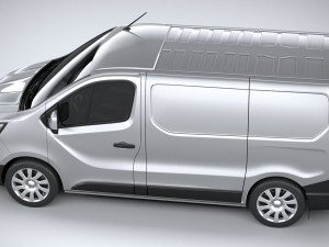 Renault Trafic Van L1H1 2021 3D मॉडल