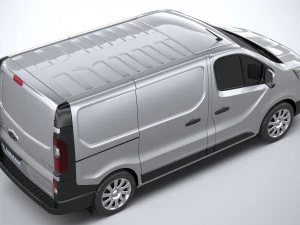Renault Trafic Van L1H1 2021 3D Model