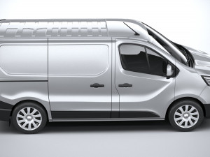 Renault Trafic Van L1H1 2021 3D मॉडल