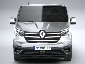 Renault Trafic Van L1H1 2021 3D मॉडल
