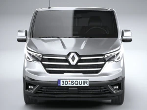 Renault Trafic Van L1H1 2021 3D Model