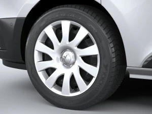 Renault Trafic Van L1H1 2021 3D Model