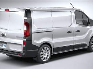 Renault Trafic Van L1H1 2021 3D मॉडल