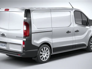 Renault Trafic Van L1H1 2021 3D Model
