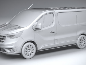 Renault Trafic Van L1H1 2021 3D मॉडल