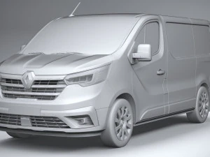 Renault Trafic Van L1H1 2021 3D Model