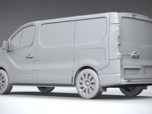 Renault Trafic Van L1H1 2021 3D मॉडल