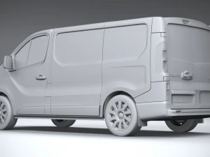 Renault Trafic Van L1H1 2021 3D Model