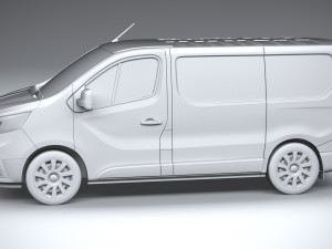 Renault Trafic Van L1H1 2021 3D मॉडल