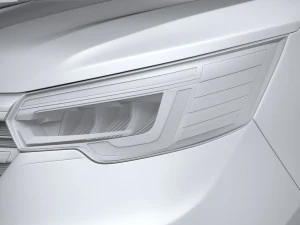 Renault Trafic Van L1H1 2021 3D Model