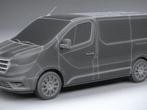 Renault Trafic Van L1H1 2021 3D Model