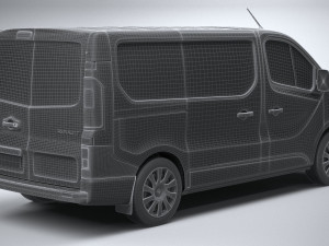Renault Trafic Van L1H1 2021 3D मॉडल