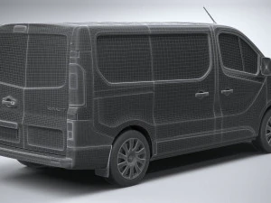 Renault Trafic Van L1H1 2021 3D Model