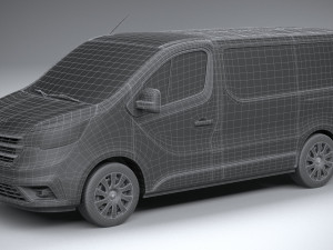 Renault Trafic Van L1H1 2021 3D मॉडल
