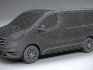 Renault Trafic Van L1H1 2021 3D Model