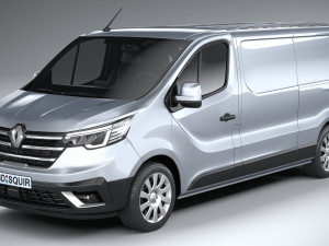 Renault Trafic Van L2H1 2021 3D मॉडल
