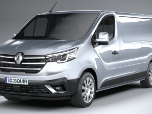 Renault Trafic Van L2H1 2021 3D मॉडल