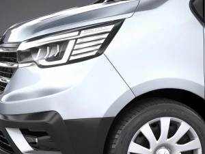 Renault Trafic Van L2H1 2021 3D Model