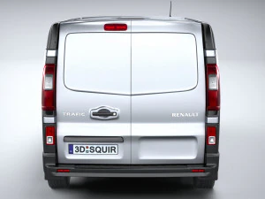 Renault Trafic Van L2H1 2021 3D Model