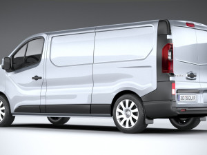 Renault Trafic Van L2H1 2021 3D मॉडल