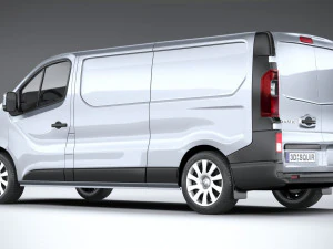 Renault Trafic Van L2H1 2021 3D Model