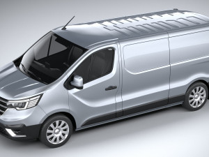Renault Trafic Van L2H1 2021 3D मॉडल