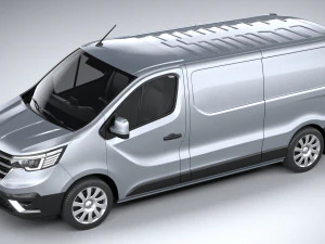 Renault Trafic Van L2H1 2021 3D Model
