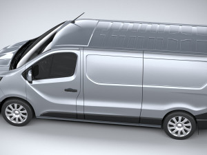 Renault Trafic Van L2H1 2021 3D मॉडल