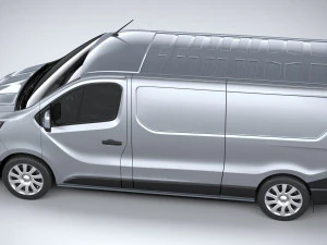 Renault Trafic Van L2H1 2021 3D Model