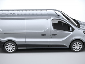 Renault Trafic Van L2H1 2021 3D मॉडल