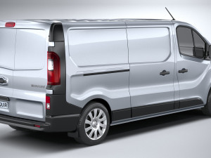 Renault Trafic Van L2H1 2021 3D मॉडल
