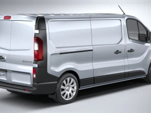 Renault Trafic Van L2H1 2021 3D Model