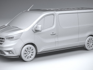 Renault Trafic Van L2H1 2021 3D मॉडल