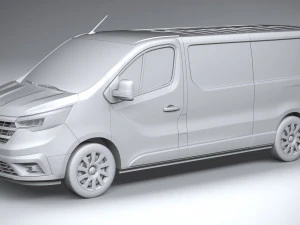 Renault Trafic Van L2H1 2021 3D Model