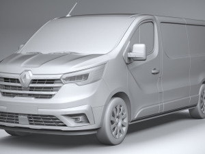 Renault Trafic Van L2H1 2021 3D मॉडल