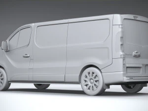 Renault Trafic Van L2H1 2021 3D Model