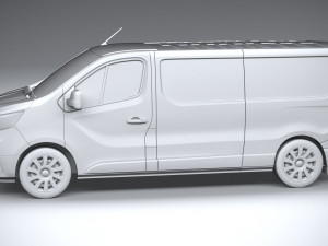 Renault Trafic Van L2H1 2021 3D मॉडल