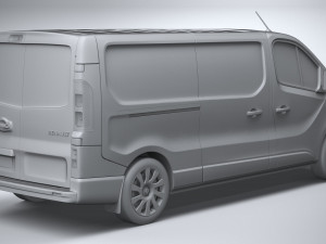 Renault Trafic Van L2H1 2021 3D मॉडल