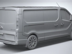 Renault Trafic Van L2H1 2021 3D Model