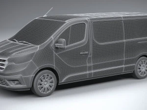 Renault Trafic Van L2H1 2021 3D Model
