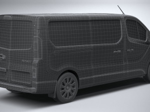 Renault Trafic Van L2H1 2021 3D मॉडल