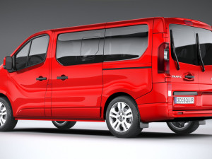 Renault Trafic Van L1H1 Passenger 2021 3D Модель