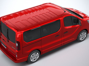 Renault Trafic Van L1H1 Passenger 2021 3D Модель