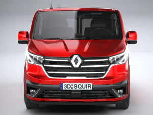 Renault Trafic Van L1H1 Passenger 2021 3D Model