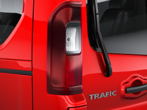Renault Trafic Van L1H1 Passenger 2021 3D Модель