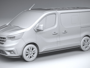 Renault Trafic Van L1H1 Passenger 2021 3D Модель