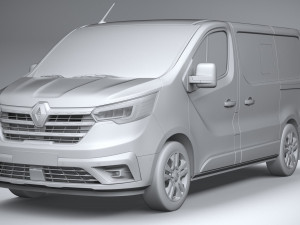 Renault Trafic Van L1H1 Passenger 2021 3D Модель