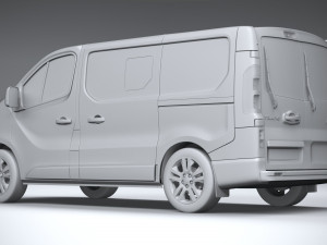Renault Trafic Van L1H1 Passenger 2021 3D Модель