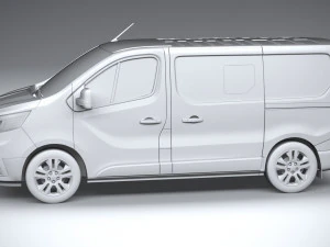 Renault Trafic Van L1H1 Passenger 2021 3D Model