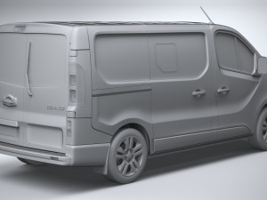Renault Trafic Van L1H1 Passenger 2021 3D Модель